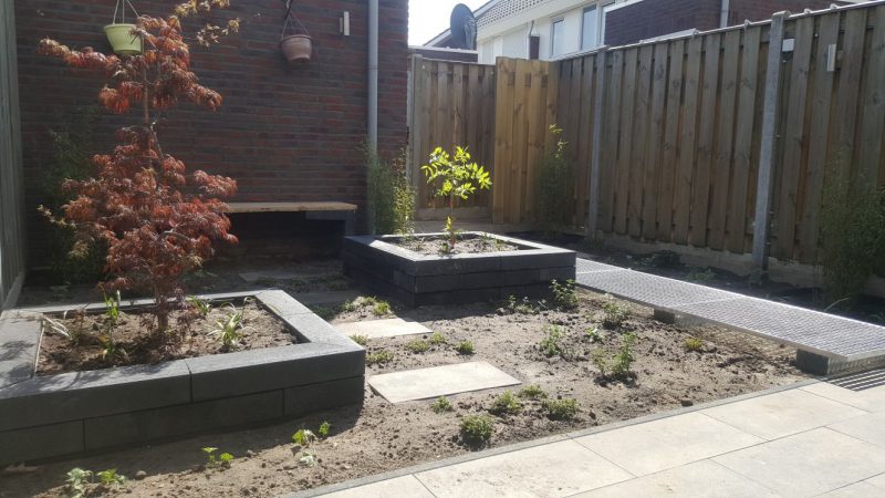 Achtertuin renovatie Helmond